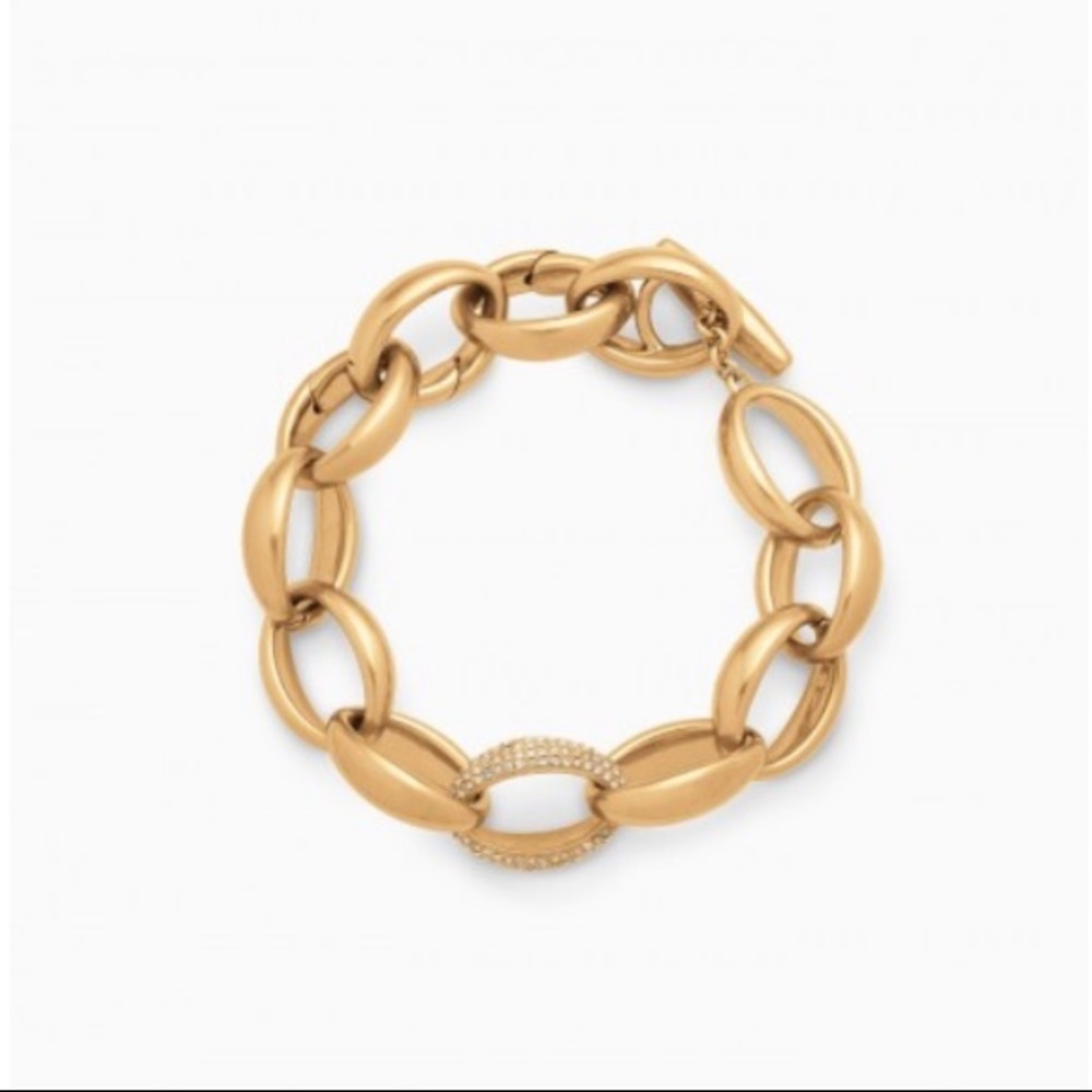 Stella &Dot Pave Link Bracelet